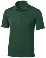 Wholesale Men’s Performance Work Polo | Moisture - Wicking, Snag - Resistant Uniform Shirt for Restaurants, Offices & Schools Forest Green Small