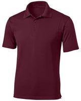 Wholesale Men’s Performance Work Polo | Moisture - Wicking, Snag - Resistant Uniform Shirt for Restaurants, Offices & Schools Maroon Small