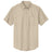 Wholesale Men’s Short - Sleeve Easy - Care Button - Up Shirt | Professional Uniform Shirt for Offices, Restaurants & Schools Stone Small Woven Shirts