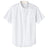 Wholesale Men’s Short - Sleeve Easy - Care Button - Up Shirt | Professional Uniform Shirt for Offices, Restaurants & Schools White / Light Stone Small Woven Shirts