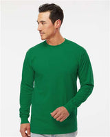 Wholesale Unisex Gold Soft Touch Long Sleeve T-Shirt Fine Kelly Green S Long Sleeve T-Shirts
