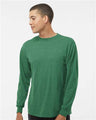 Wholesale Unisex Gold Soft Touch Long Sleeve T-Shirt Heather Kelly Green S Long Sleeve T-Shirts