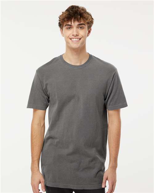 Wholesale Unisex Vintage Garment - Dyed T-Shirt Grey S Short Sleeve T-Shirts