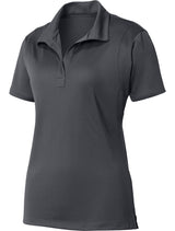 Wholesale Women’s Performance Work Polo | Moisture - Wicking, Snag - Resistant Uniform Shirt for Restaurants, Offices & Schools Iron Grey XS Polos/Knits