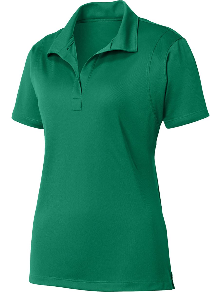 Wholesale Women’s Performance Work Polo | Moisture - Wicking, Snag - Resistant Uniform Shirt for Restaurants, Offices & Schools Kelly Green XS Polos/Knits