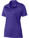 Wholesale Women’s Performance Work Polo | Moisture - Wicking, Snag - Resistant Uniform Shirt for Restaurants, Offices & Schools Purple XS Polos/Knits