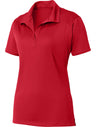 Wholesale Women’s Performance Work Polo | Moisture - Wicking, Snag - Resistant Uniform Shirt for Restaurants, Offices & Schools True Red XS Polos/Knits