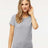 Wholesale Women's Soft Touch Cotton T-Shirt Athletic Grey XS Short Sleeve T-Shirts