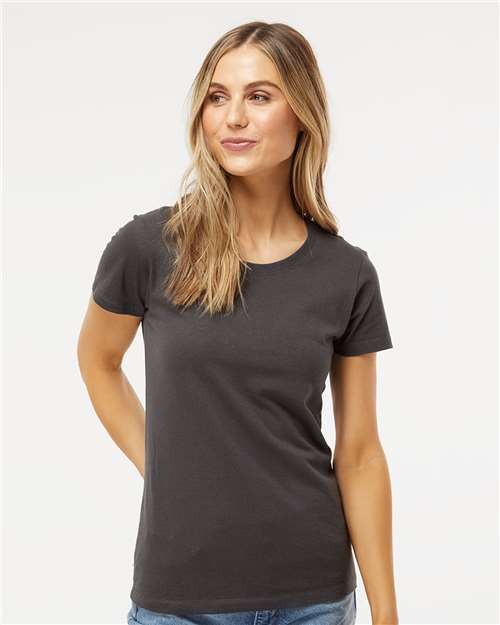 Wholesale Women's Soft Touch Cotton T-Shirt Charcoal S Short Sleeve T-Shirts