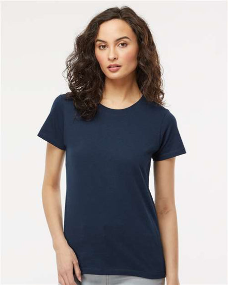 Wholesale Women's Soft Touch Cotton T-Shirt Deep Navy XS Short Sleeve T-Shirts