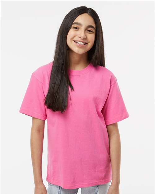 Wholesale Youth Soft Touch T-Shirt Azalea XS Short Sleeve T-Shirts