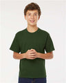 Wholesale Youth Soft Touch T-Shirt Forest Green XS Short Sleeve T-Shirts