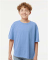 Wholesale Youth Soft Touch T-Shirt Light Blue Heather XS Short Sleeve T-Shirts