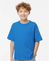 Wholesale Youth Soft Touch T-Shirt Ocean Blue XS Short Sleeve T-Shirts
