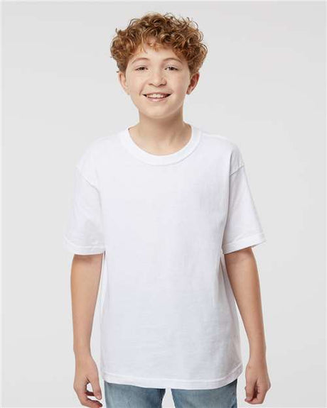 Wholesale Youth Soft Touch T-Shirt White XS Short Sleeve T-Shirts