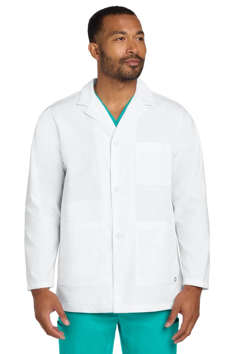 Wink ® Men's Consultation Lab Coat WW5072 - Wink WW5072 White XS Personal Protection