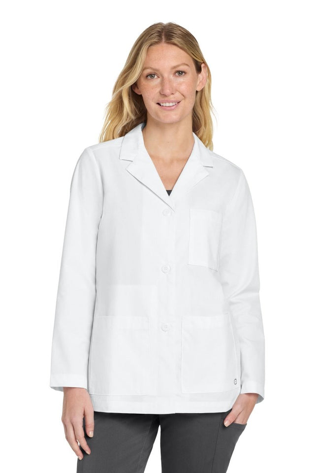 Wink ® Women's Consultation Lab Coat WW4072 - Wink WW4072 White XS Women's Lab Coats