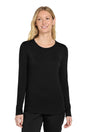 Wink ® Women's Long Sleeve Layer Tee WW4029 - Wink WW4029 Black XS Medical Layering Tees