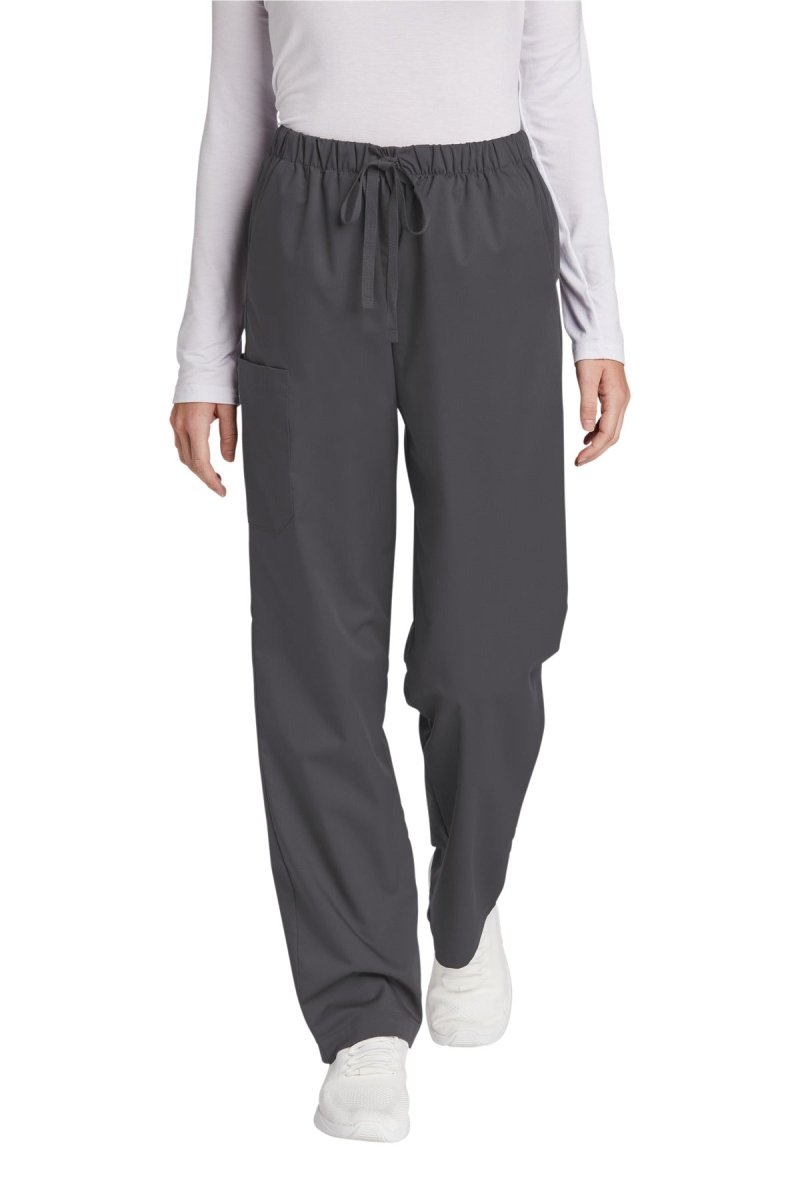 Wink ® Women's Petite WorkFlex Cargo Pant WW4550P - Wink WW4550P Pewter SP Women's Scrub Pants - Petite