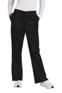 Wink ® Women's Petite WorkFlex Flare Leg Cargo Pant WW4750P - Wink WW4750P Black SP Women's Scrub Pants - Petite