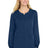 Wink ® Women's Premiere Flex ™ Full - Zip Scrub Jacket WW4088 - Wink WW4088 Navy XS Women's Scrub Jackets