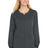 Wink ® Women's Premiere Flex ™ Full - Zip Scrub Jacket WW4088 - Wink WW4088 Pewter XS Women's Scrub Jackets