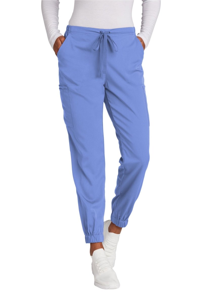 Wink ® Women's Premiere Flex ™ Jogger Pant WW4258 - Wink WW4258 Ceil Blue XS Women's Jogger Scrub Pants