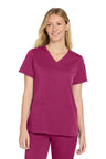 Wink ® Women's Premiere Flex ™ V - Neck Top WW4168 - Wink WW4168 Wine XS Medical Scrub Tops