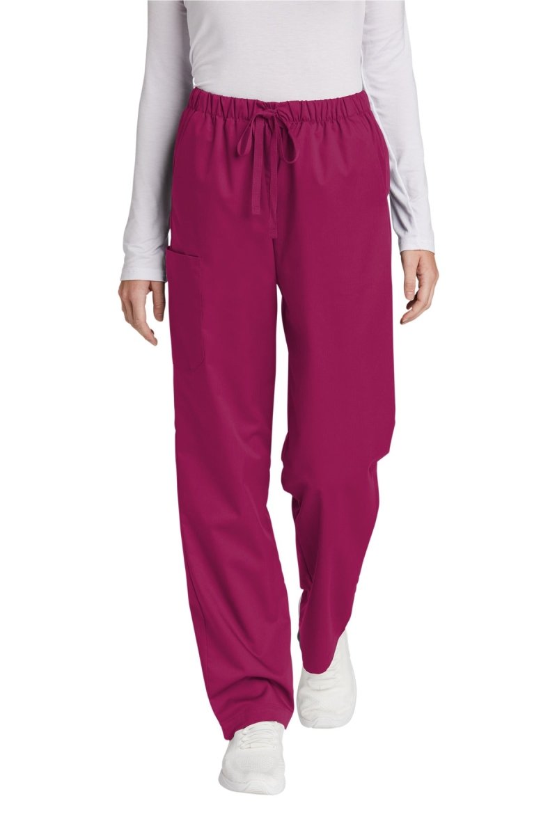 Wink ® Women's WorkFlex Cargo Pant WW4550 - Wink WW4550 Wine XS Bottoms