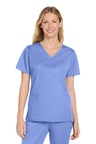Wink ® Women's WorkFlex ™ Mock Wrap Top WW4760 - Wink WW4760 Ceil Blue XS Women's Scrub Tops