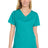 Wink ® Women's WorkFlex ™ Mock Wrap Top WW4760 - Wink WW4760 Teal Blue XS Women's Scrub Tops