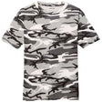 Joe's USA Mens 100% Cotton Camo Tee. Camouflage T Shirts in Sizes XS-4XL Joe's USA Small Winter Camo