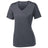 Women's Athletic All Sport V - Neck Tee Shirt in 15 Colors - Sizes XS - 4XL Iron Grey X - Small Short Sleeve T-Shirts