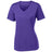 Women's Athletic All Sport V - Neck Tee Shirt in 15 Colors - Sizes XS - 4XL Purple X - Small Short Sleeve T-Shirts