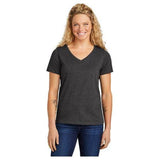 Women’s Daily V - Neck Tee Dark Grey Heather X - Small Short Sleeve T-Shirts