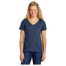 Women’s Daily V - Neck Tee Heather Navy X - Small Short Sleeve T-Shirts