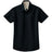 Womens Short Sleeve Wrinkle Resistant Easy Care Shirts - Navy/LightStone Navy / Light Stone X - Small