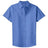 Womens Short Sleeve Wrinkle Resistant Easy Care Shirts - UltramarineBlue Ultramarine Blue X - Small