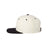 Wool Blend Flat Bill Snapback Cap Natural/Black Hats