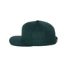Wool Blend Flat Bill Snapback Cap Spruce Hats