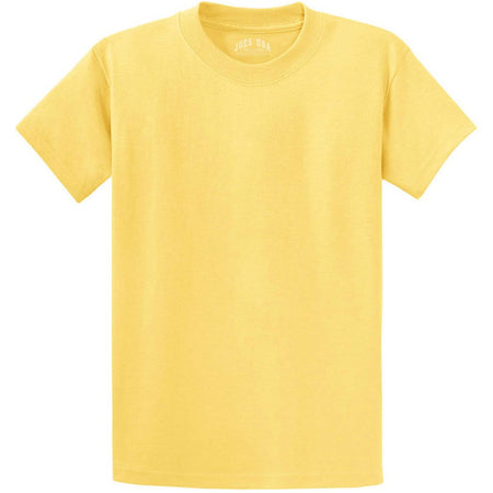 Men's Durable 100% Heavyweight Cotton T-Shirts in Regular, Big, and Tall Sizes Joe's USA Men's Apparel - Yellow