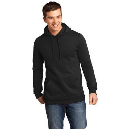 Young Mens Concert Fleece Hoodie XS Black
