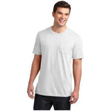 Young Mens Very Important Tee with Pocket White Large Short Sleeve T-Shirts