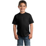 Youth 50/50 Cotton/Poly T-Shirt Jet Black Youth X - Small Short Sleeve T-Shirts