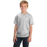 Youth 5.4 - oz 100% Cotton T-Shirt Youth X - Small Navy Short Sleeve T-Shirts