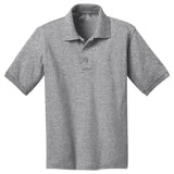 Youth 5.5 - Ounce Jersey Knit Polo Athletic Heather Youth X - Small Polos/Knits