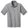 Youth 5.5 - Ounce Jersey Knit Polo Athletic Heather Youth X - Small Polos/Knits