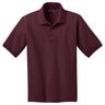 Youth 5.5 - Ounce Jersey Knit Polo Athletic Maroon Youth X - Small Polos/Knits