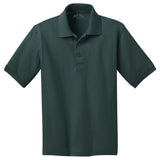 Youth 5.5 - Ounce Jersey Knit Polo Dark Green Youth X - Small Polos/Knits