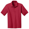Youth 5.5 - Ounce Jersey Knit Polo Red Youth X - Small Polos/Knits